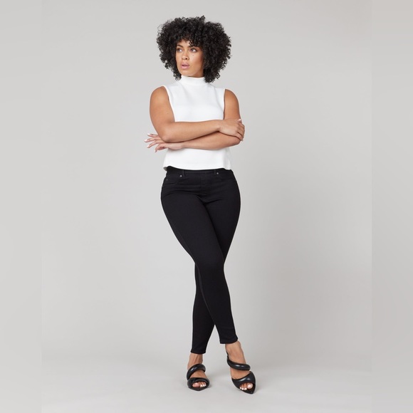 SPANX Denim - Spanx Black Skinny Jeans, Petite Size: M 🆕 with 🏷